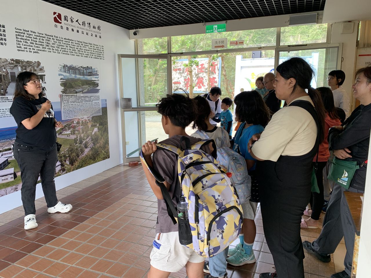 參觀在地深具歷史人文特色的國家人權博物館,理解今日自由民主的可貴