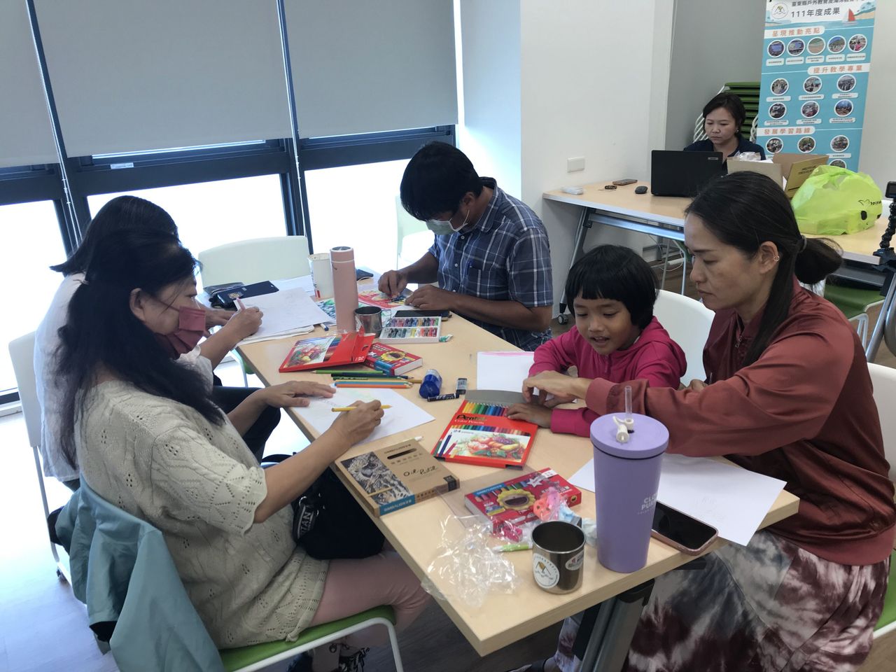 學員開始創作