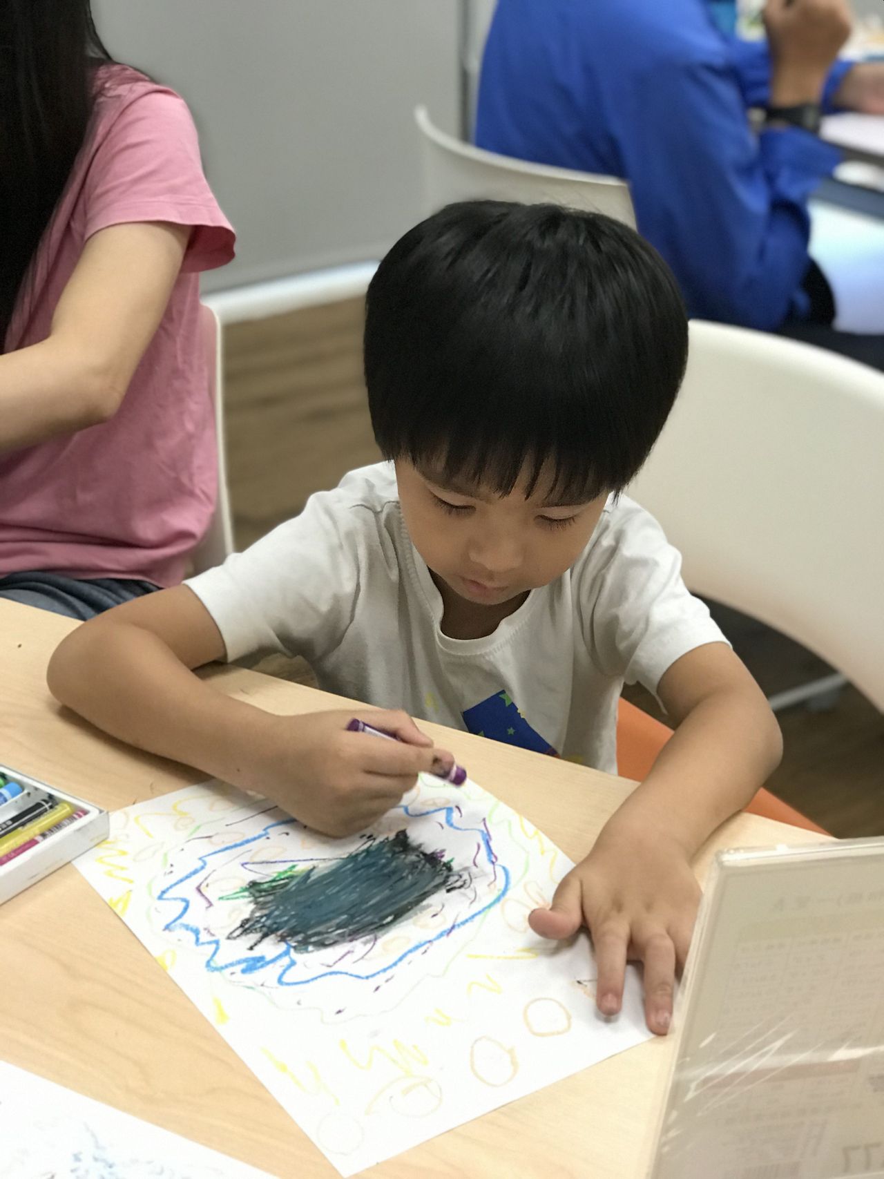 學員進行創作