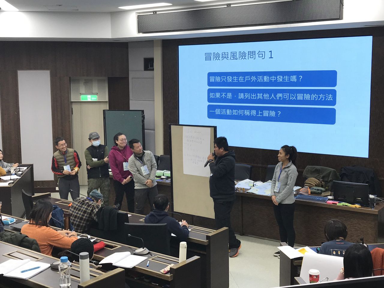 上台分享各組討論結果