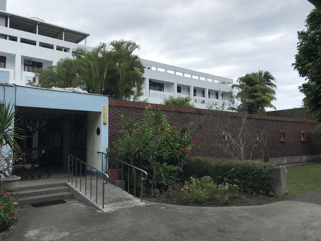 會院門口