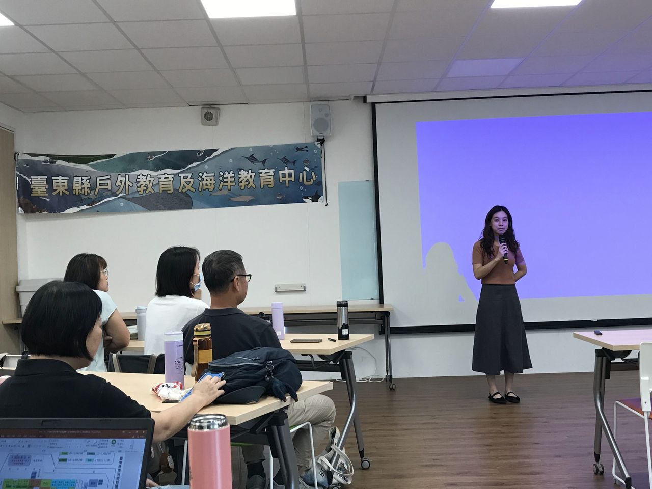 課長蒞臨致詞