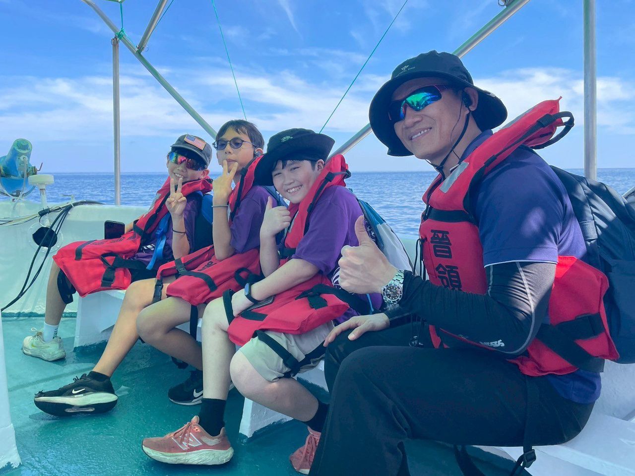 出海學習保護海洋知識與培養愛護生態素養
